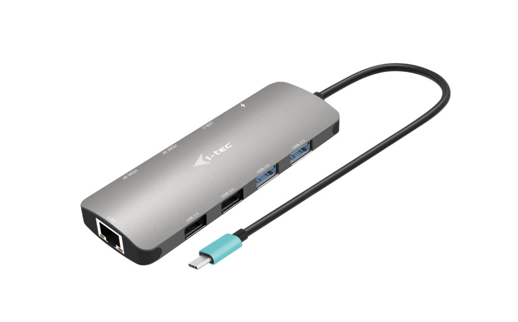 [C31NANOHDM2DOCPD] i-tec USB-C Metal Nano 2x Display Docking Station + Power Delivery 100 W