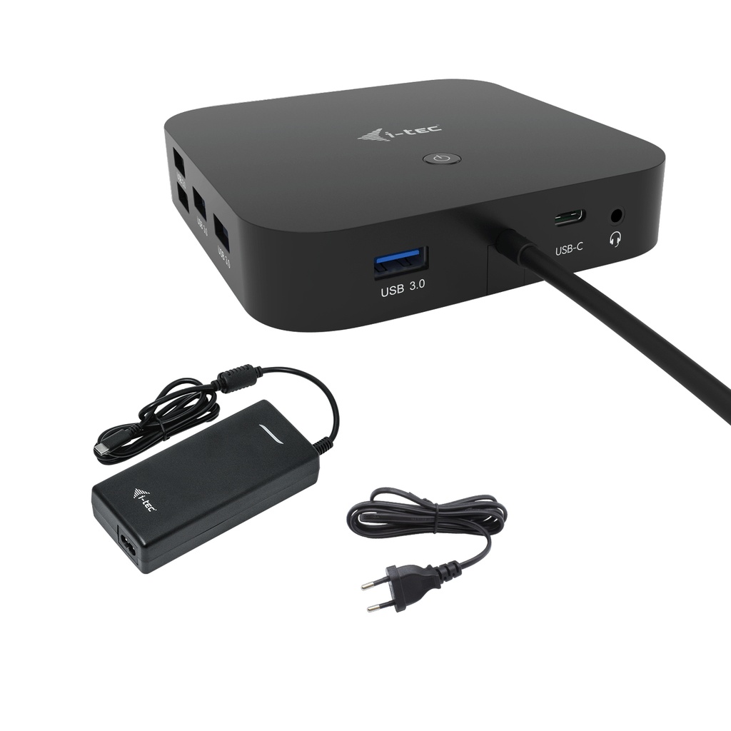 [C31HDMIDPDOCKPD100] i-tec USB-C HDMI DP Docking Station with Power Delivery 100 W + Universal Charger 100 W