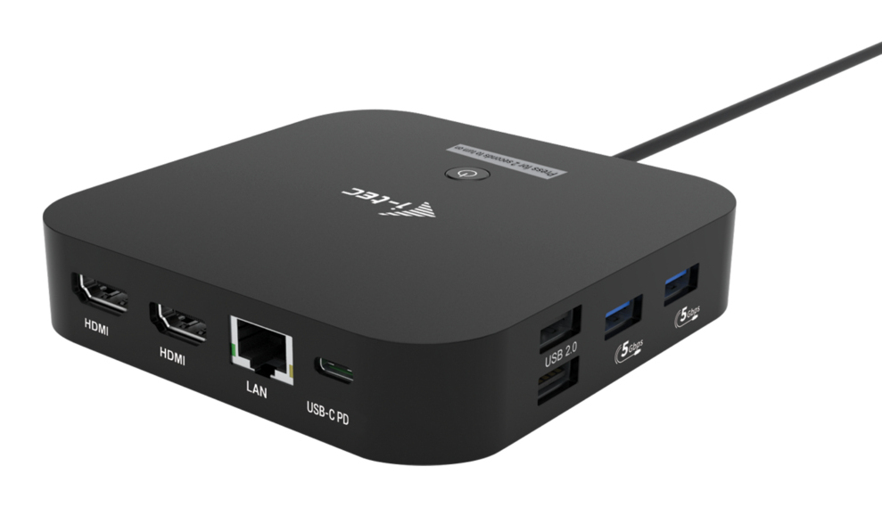 [C31DUALHDMIDOCKPD] i-tec USB-C Dual HDMI Docking Station with Power Delivery 100 W