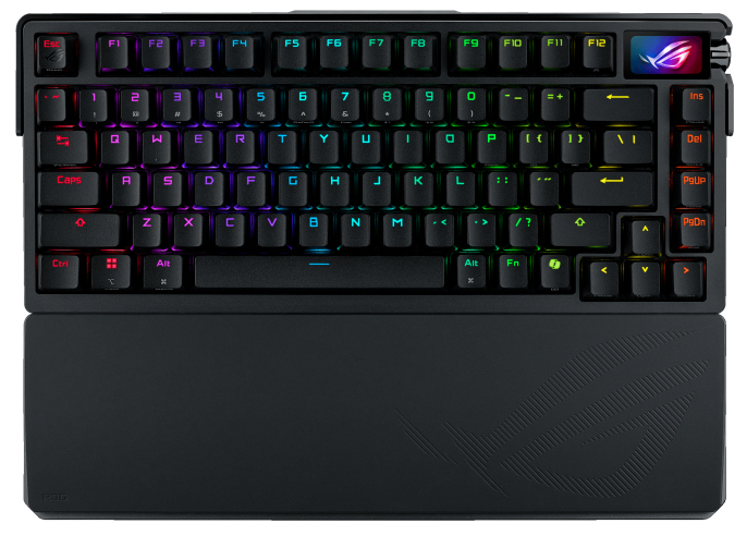 [90MP03MA-BKUA01] ASUS ROG Azoth Extreme keyboard Gaming USB + RF Wireless + Bluetooth QWERTY English Black