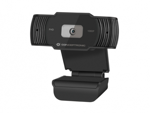 [AMDIS04B] Conceptronic AMDIS 1080P Full HD Webcam with Microphone