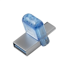 [AB135418] DELL AB135418 USB flash drive 64 GB USB Type-A / USB Type-C 3.2 Gen 1 (3.1 Gen 1) Blue, Silver