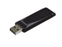 USB VERBATIM 16GB DRIVE 2.0 STORE N GO SLIDER BLACK