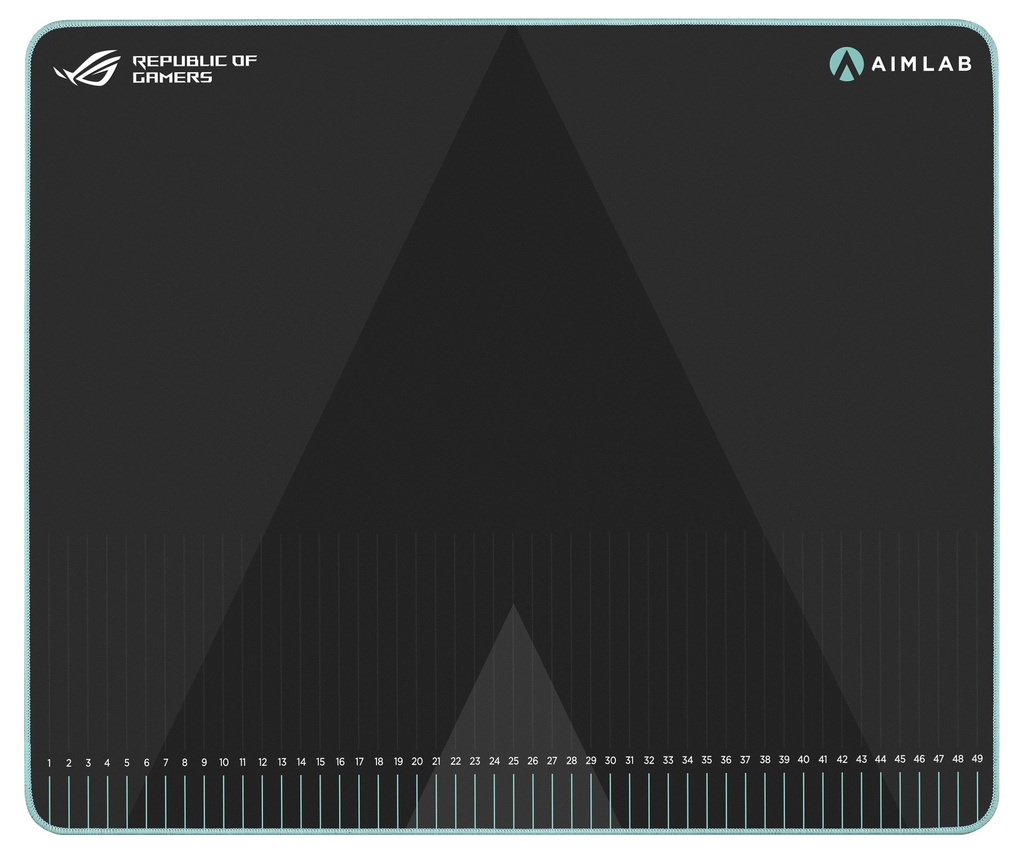 Tappetino Da Gaming ASUS ROG Hone Ace Aim Lab Edition Nero