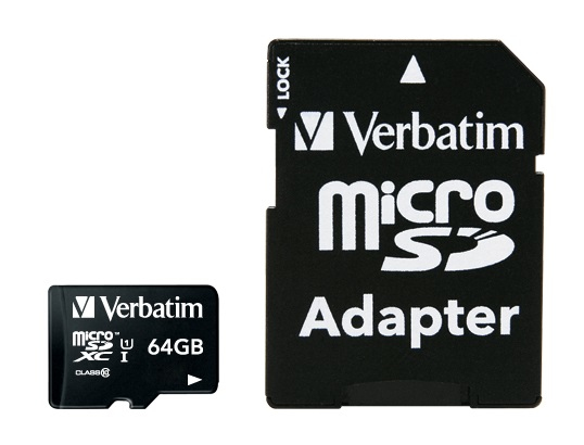 [44084] Verbatim Premium 64 GB MicroSDXC Class 10