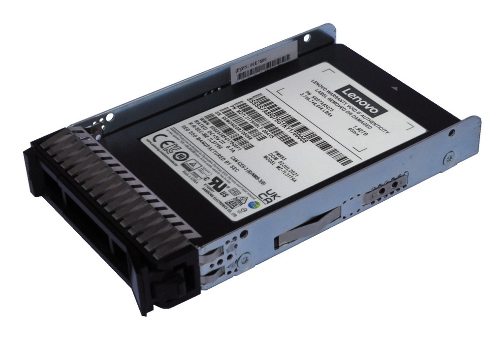 [4XB7A90875] Lenovo 4XB7A90875 internal solid state drive 1.92 TB 2.5" Serial ATA III V-NAND TLC
