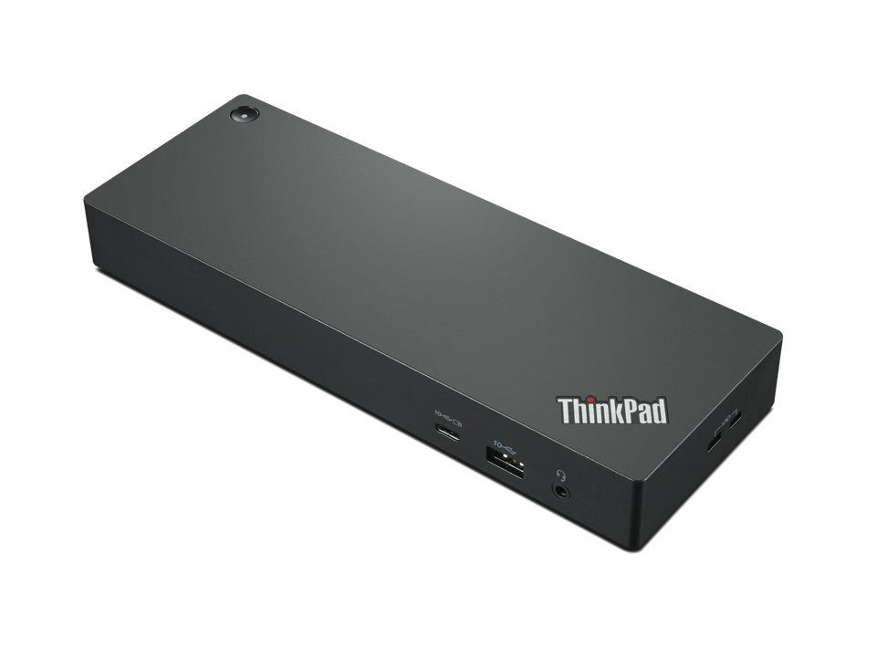 [40B00300EU] Lenovo 40B00300EU laptop dock/port replicator Wired Thunderbolt 4 Black, Red