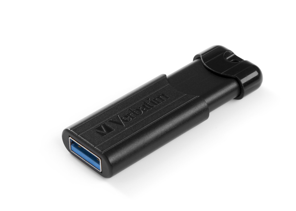 [49319] Verbatim PinStripe 3.0 - USB 3.0 Drive 128GB  - Black