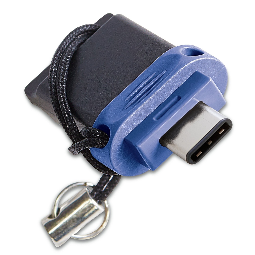 [49966] Verbatim Dual - USB 3.0 Drive 32 GB - USB-C / USB-A - Blue