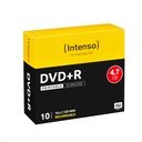 DVD+R 4.7GB 16X SLIM PRINTABLE 10PZ
