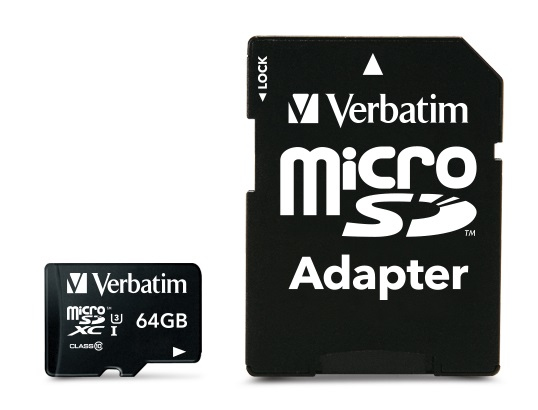 [47042] Verbatim Pro 64 GB MicroSDXC UHS Class 10