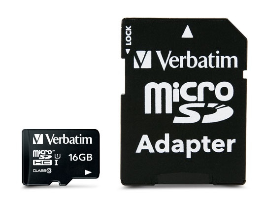 [44082] Verbatim Premium 16 GB MicroSDHC Classe 10