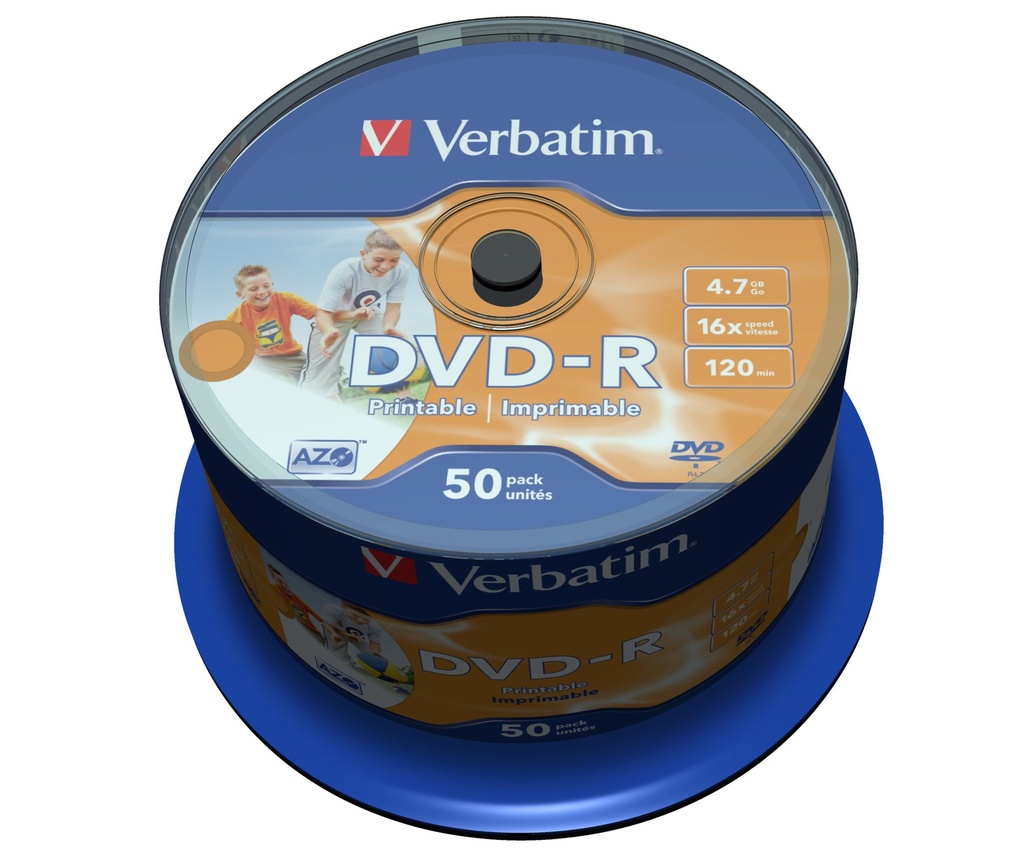 [43533/50] Verbatim 43533 blank DVD 4.7 GB DVD-R 50 pc(s)