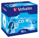 Verbatim Music CD-R 700 MB 16x 10 pc(s)