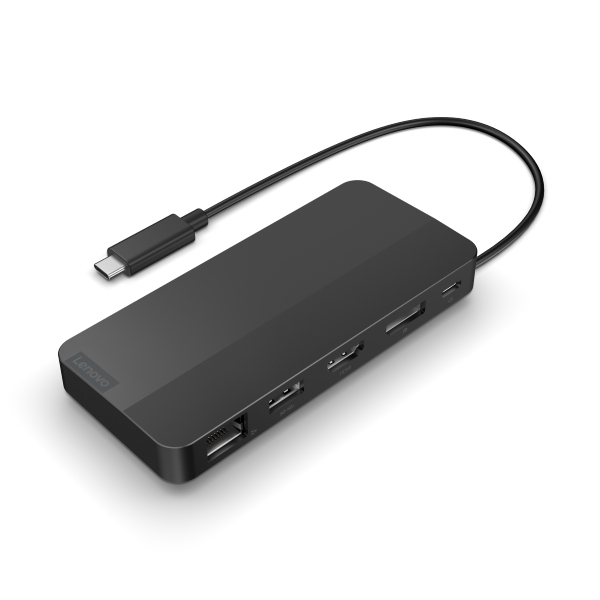 [40B90100EU] Lenovo 40B90100EU laptop dock/port replicator Wired USB 3.2 Gen 1 (3.1 Gen 1) Type-C Black