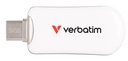 Verbatim Plectra USB-C Flash Drive White 64GB