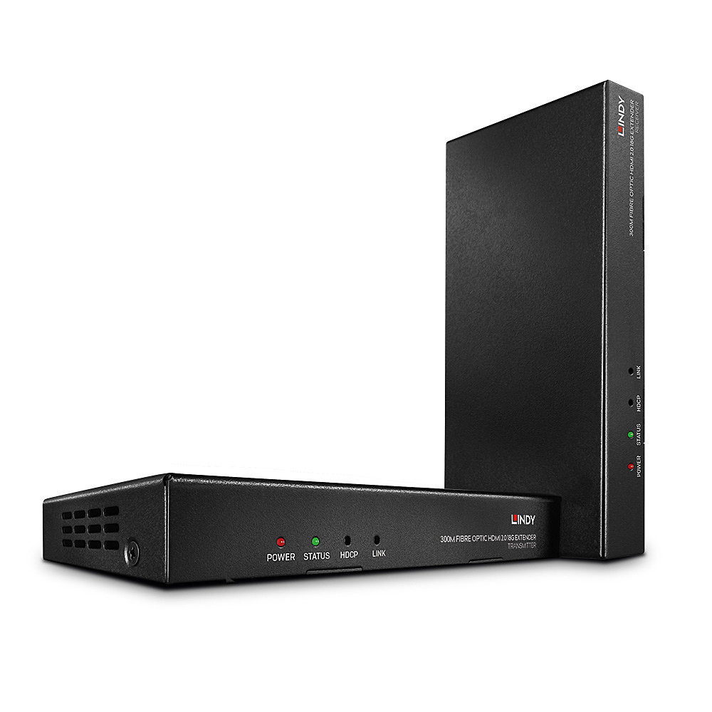 [38174] Lindy 300m Fibre Optic HDMI 18G & IR Extender