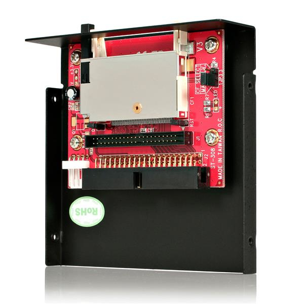 [35BAYCF2IDE] StarTech.com 3.5in Drive Bay IDE to Single CF SSD Adapter Card Reader