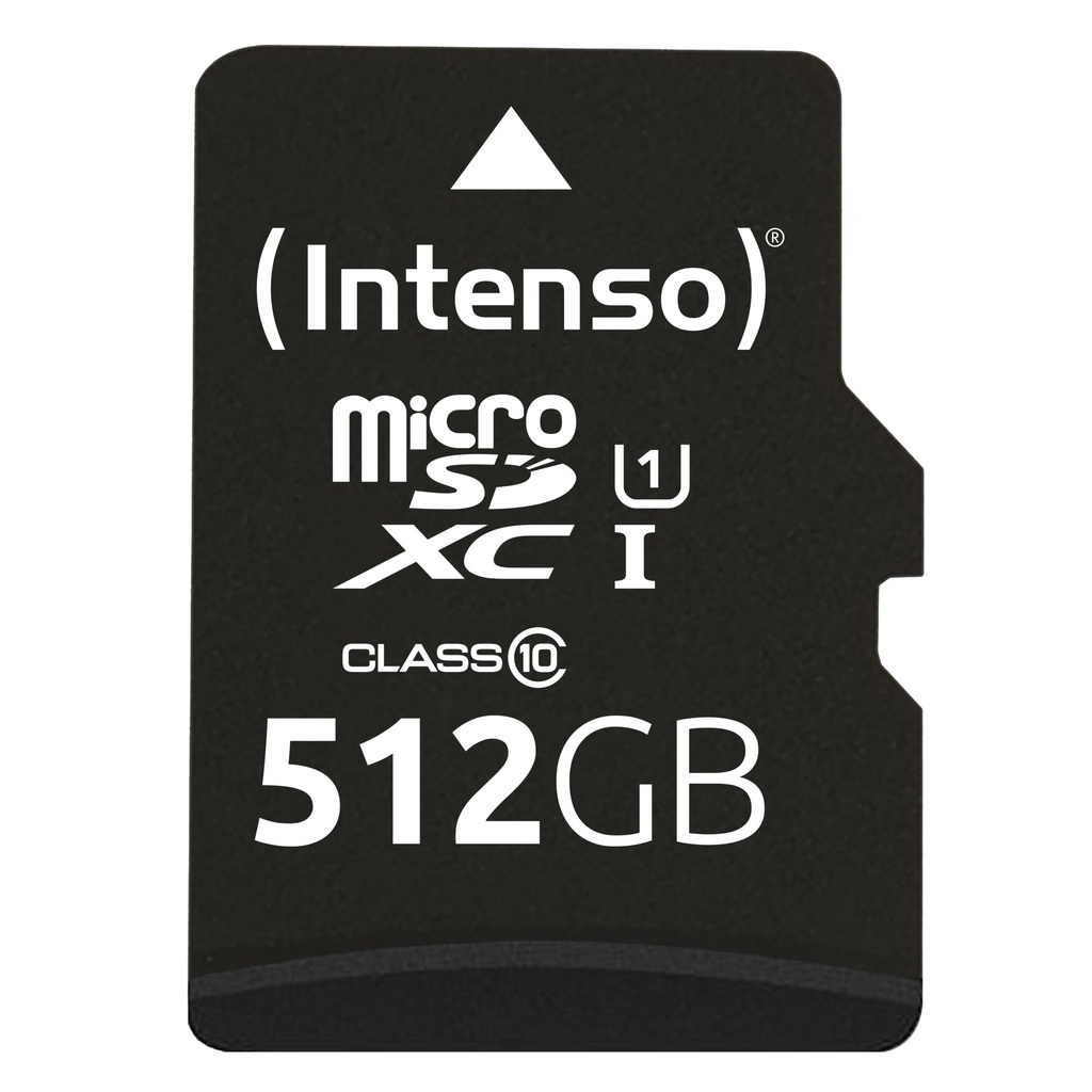 MICRO SD CON ADATTATORE 512GB UHS-I