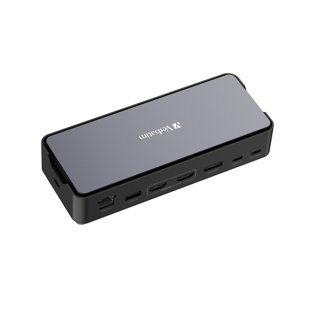 [32174] Verbatim CDS-15SSD Wired USB 3.2 Gen 1 (3.1 Gen 1) Type-C Black, Grey