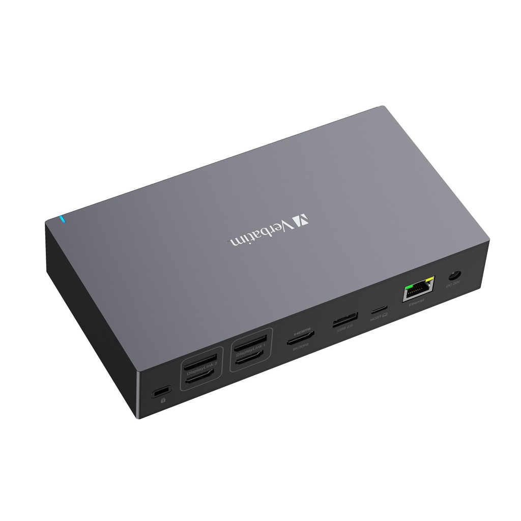 [32172] Verbatim CDS-17 Wired USB 3.2 Gen 1 (3.1 Gen 1) Type-C Black, Grey