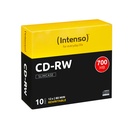 CD-RW 700MB/80 M.12X SLIM CASE 10PZ