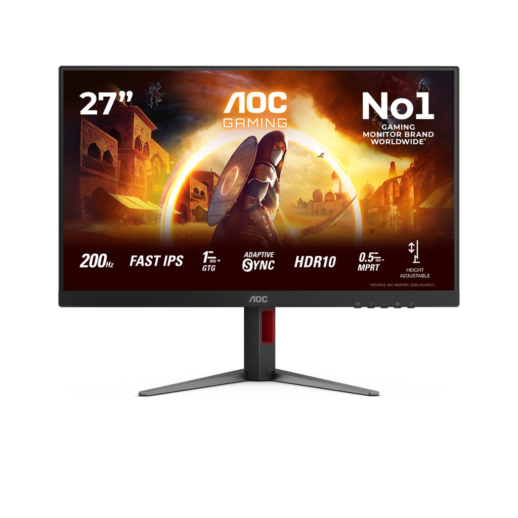 [27G4HA] AOC G4 27G4HA computer monitor 68.6 cm (27") 1920 x 1080 pixels Full HD LED Black, Red