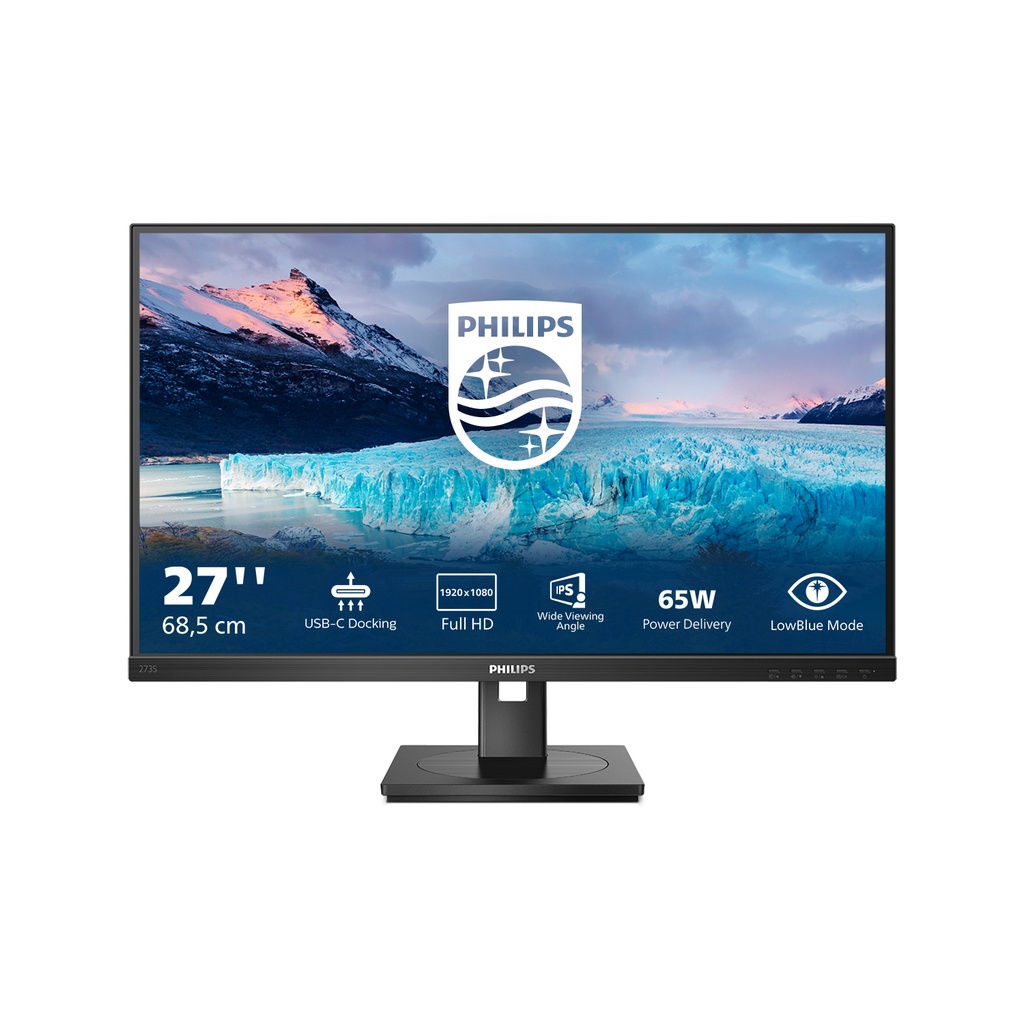 [273S1/00] Philips S Line 273S1/00 computer monitor 68.6 cm (27") 1920 x 1080 pixels Full HD LCD Black