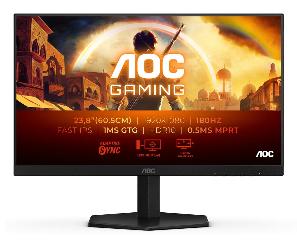 [24G42E] AOC G4 24G42E computer monitor 60.5 cm (23.8") 1920 x 1080 pixels Full HD LCD Black