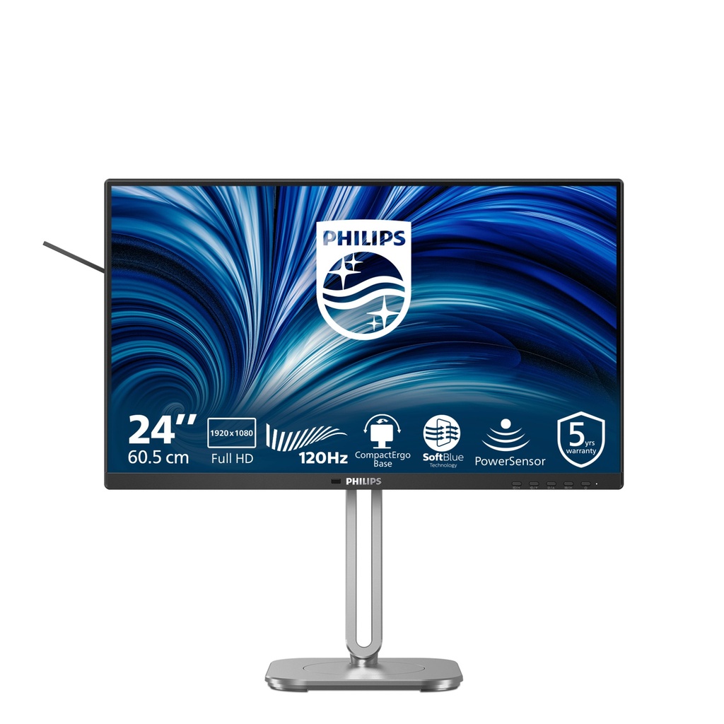[24B2N4200/00] Philips 4000 series 24B2N4200/00 computer monitor 60.5 cm (23.8") 1920 x 1080 pixels Full HD LCD Grey