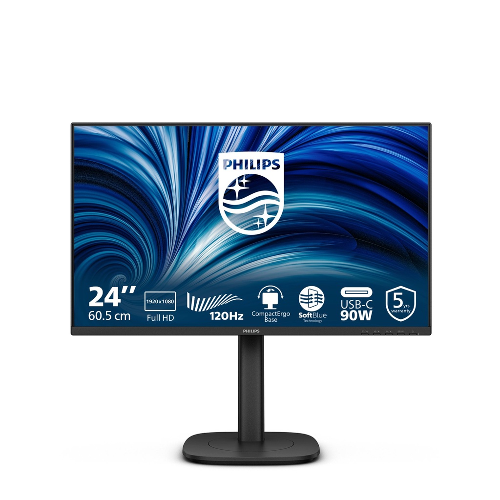 [24B2U3301/00] Philips 3000 series 24B2U3301/00 computer monitor 60.5 cm (23.8") 1920 x 1080 pixels Full HD LCD Black