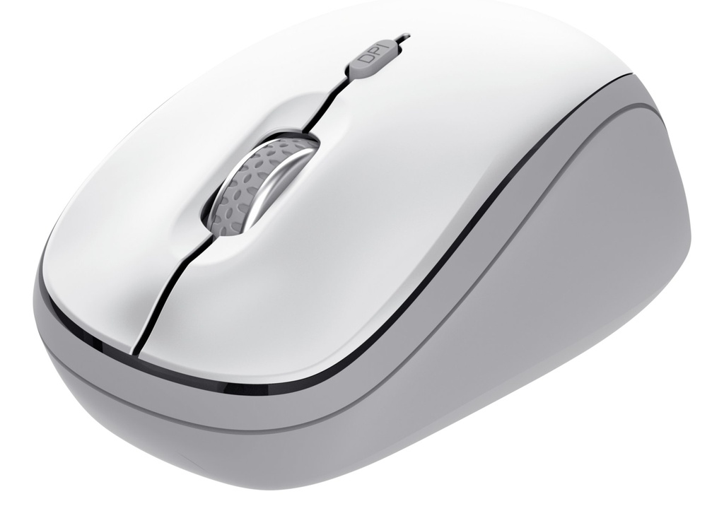 [25454] Trust Yvi+ mouse Universal Ambidextrous RF Wireless + Bluetooth Optical 1600 DPI