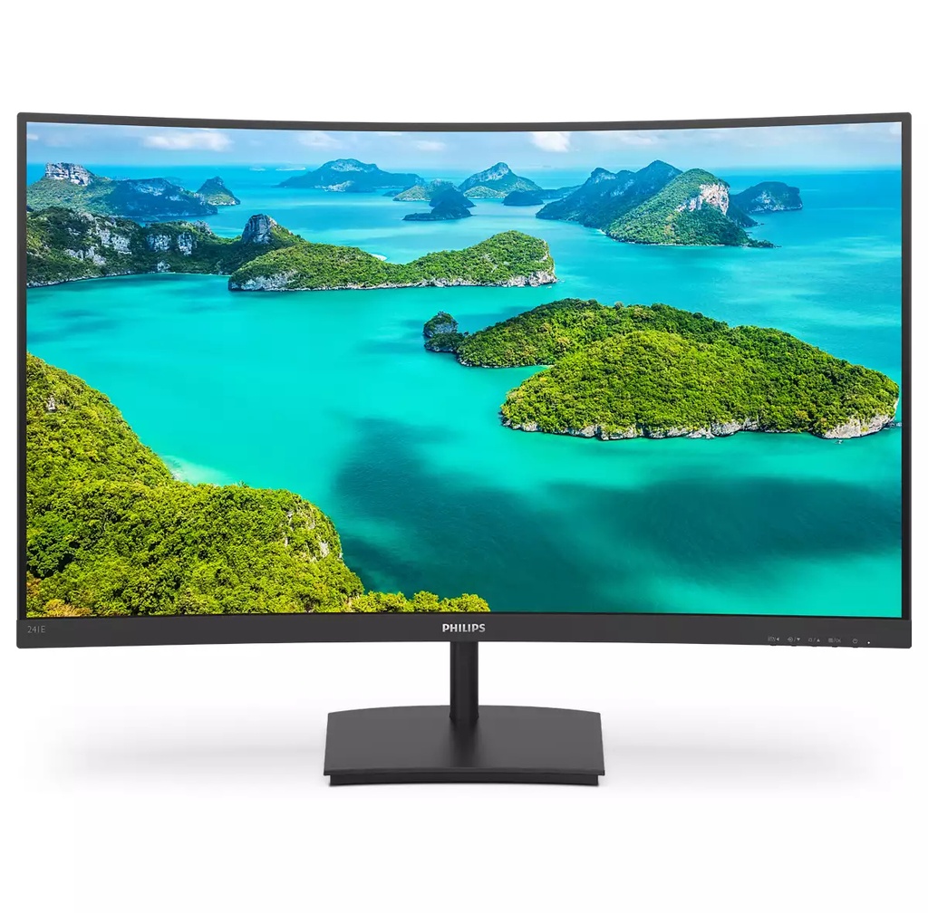 [241E1SC/00] Philips E Line 241E1SC/00 computer monitor 59.9 cm (23.6") 1920 x 1080 pixels Full HD LED Black