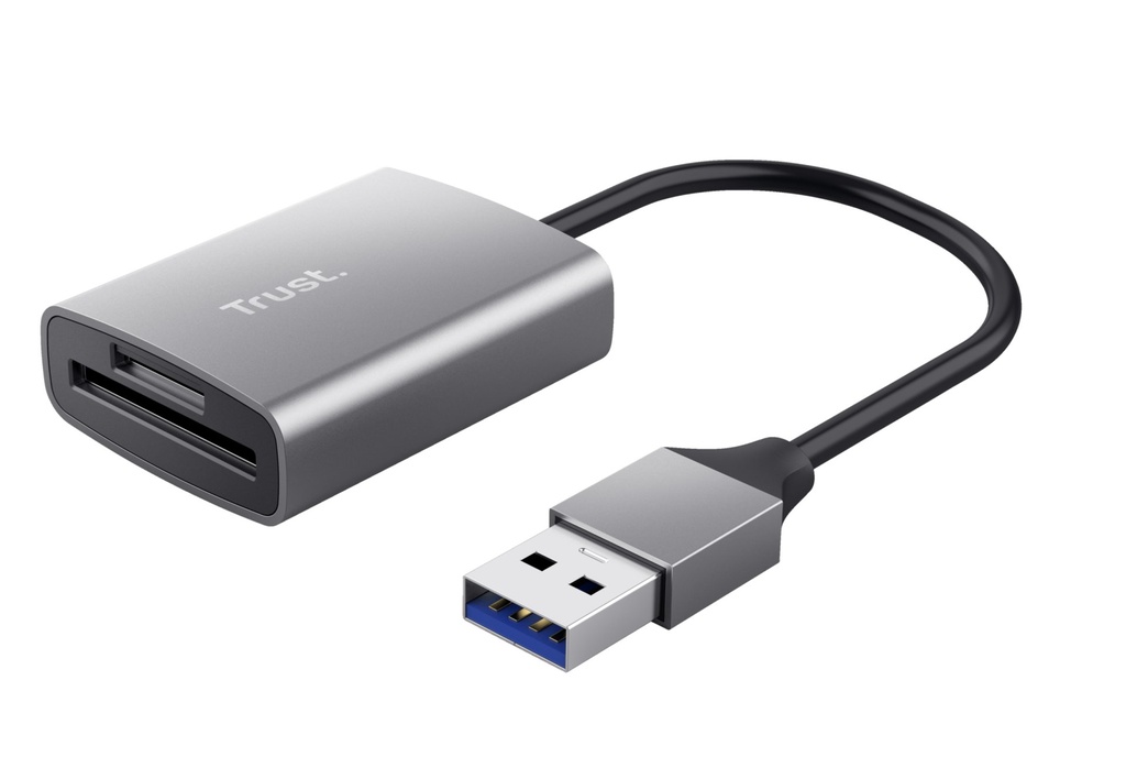 Trust Dalyx card reader USB 3.2 Gen 1 (3.1 Gen 1) Aluminium