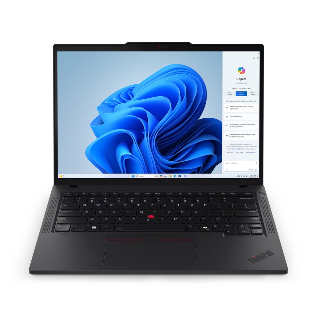 [21MC0017IX] Lenovo ThinkPad T14 Gen 5 (AMD) AMD Ryzen™ 7 PRO 8840U Laptop 35.6 cm (14") WUXGA 16 GB DDR5-SDRAM 512 GB SSD Wi-Fi 6E (802.11ax) Windows 11 Pro Italian Black