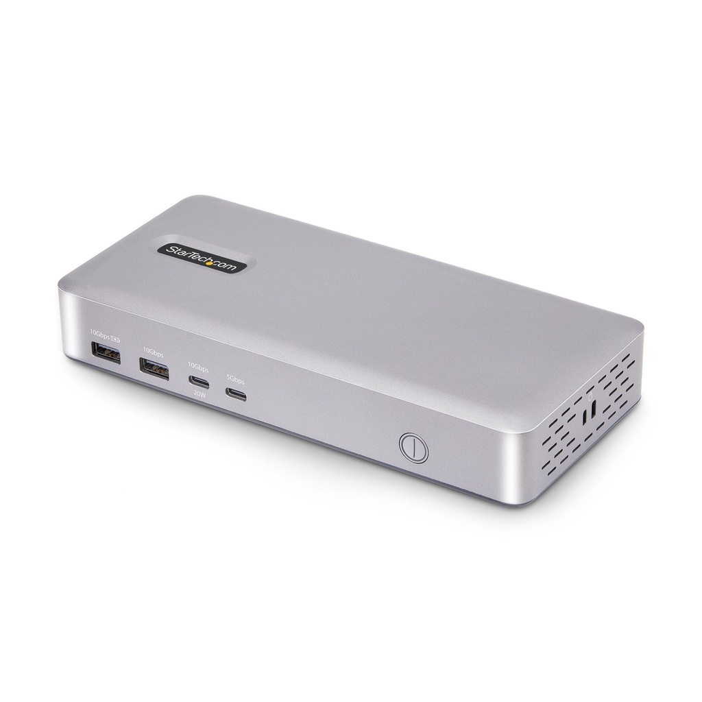 [155UE-USB4-DOCK] StarTech.com Dual-Monitor USB4 Docking Station, Dual 4K 120Hz or Single 8K 60Hz HDMI, 100W Laptop Charging, 2.5GbE, USB-C Multi-Monitor Dock, Driverless