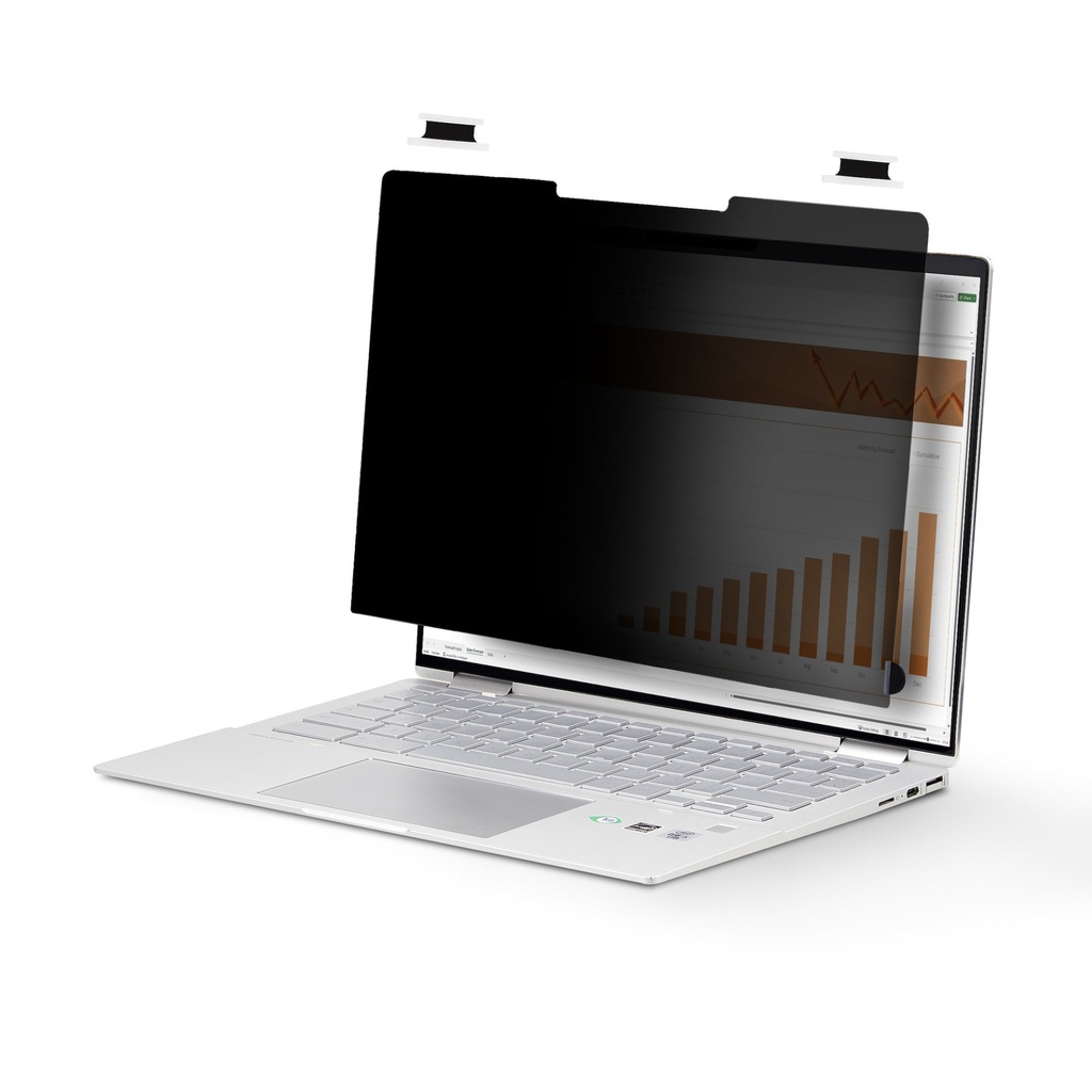[14LT-PRIVACY-SCREEN] StarTech.com 14-inch 16:9 Flip-Over Privacy Screen with Touch, Anti-Glare Privacy Filter, Laptop Monitor Screen Protector with 51% Blue Light Reduction
