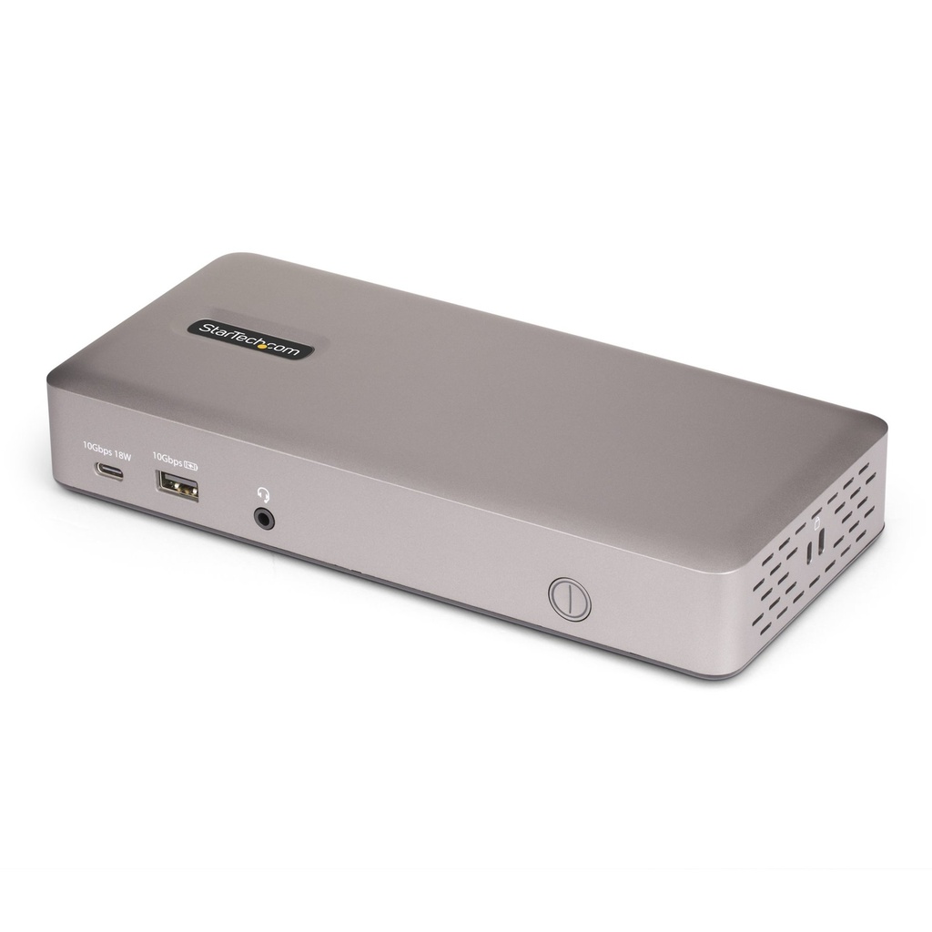 [150UE-USB4DOCKTRIPLE] StarTech.com Triple-Monitor USB4 Docking Station, 4K 60Hz HDMI or DisplayPort, 100W Laptop Charging, 2.5GbE, USB-C Multi-Monitor Dock, Driverless