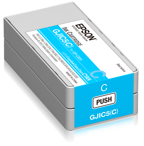 [C13S020564] Epson GJIC5(C): Ink cartridge for ColorWorks C831 (Cyan) (MOQ=10)