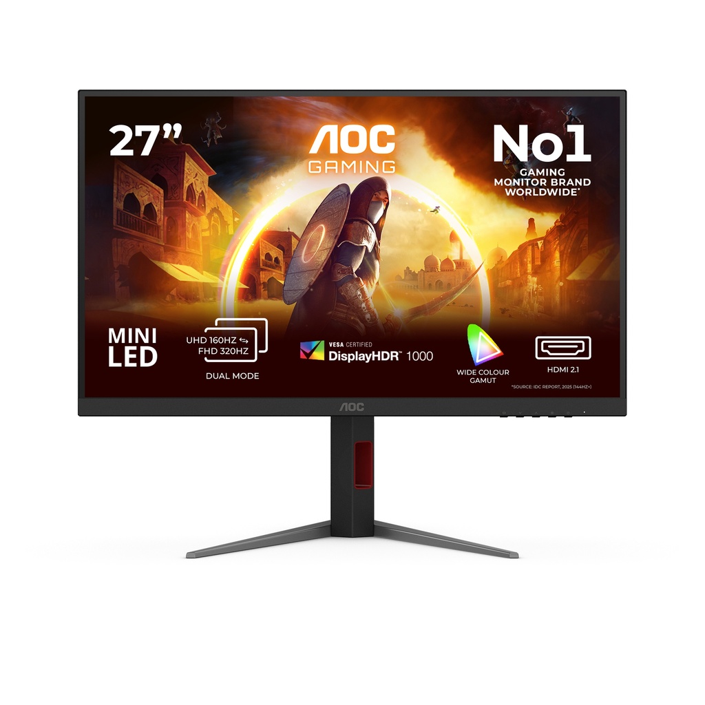 AOC G4 U27G4XM computer monitor 68.6 cm (27") 3840 x 2160 pixels 4K Ultra HD LED Black, Red