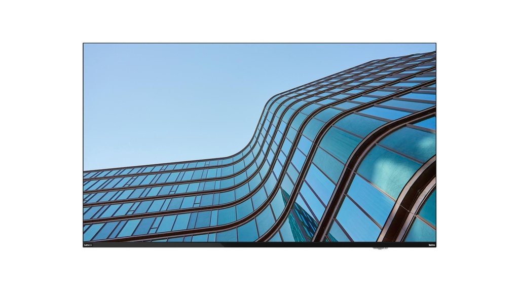 Lenovo ThinkVision E55 LFD computer monitor 138.7 cm (54.6") 3840 x 2160 pixels 4K Ultra HD IPS Black