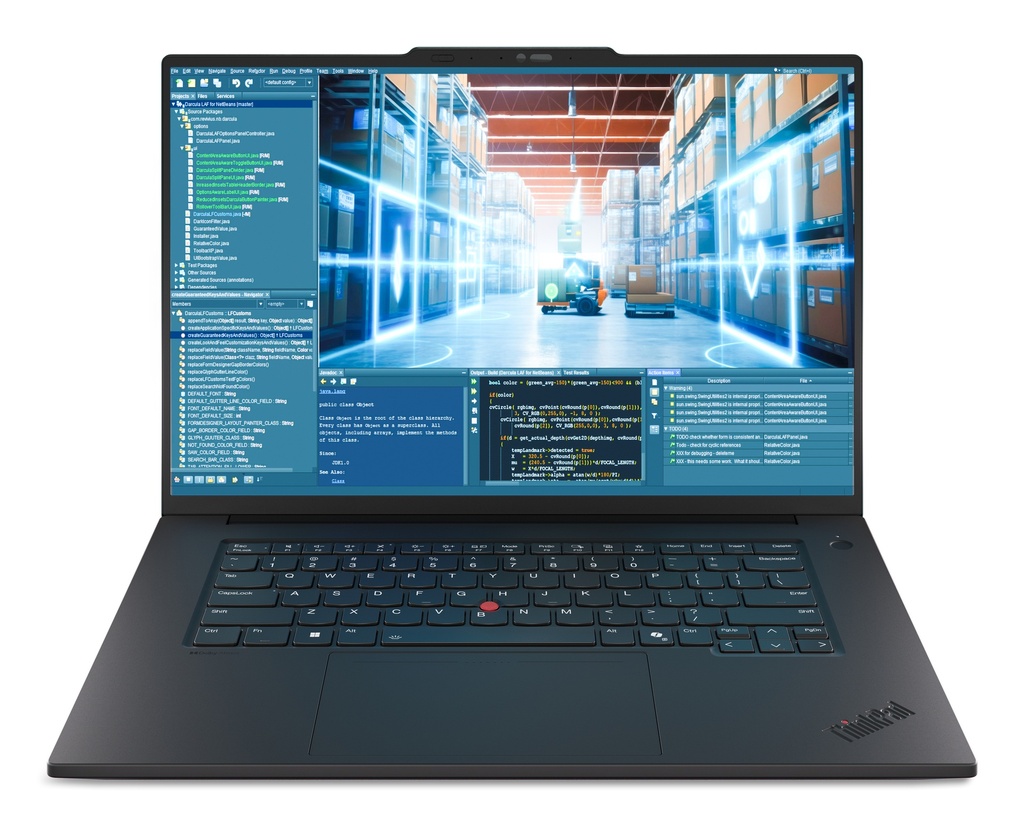Lenovo ThinkPad T1g Gen 8 Intel Core Ultra 7 265H Laptop 40.6 cm (16") WUXGA 32 GB LPDDR5x-SDRAM 1 TB SSD NVIDIA GeForce RTX 5070 Wi-Fi 7 (802.11be) Windows 11 Pro Italian Black