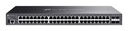 TP-Link Omada SG5452X network switch Managed L3 Gigabit Ethernet (10/100/1000) Black