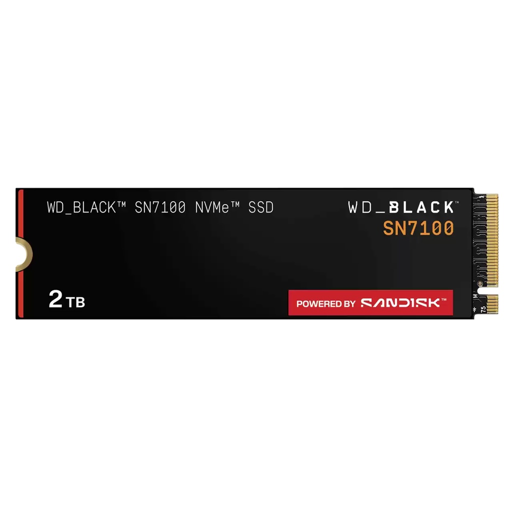 SSD WD Black 2TB SN7100 NVME M.2 PCI Express WDS200T4X0E PCIe 4.0 x4