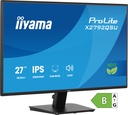 iiyama ProLite X2792QSU-B1 computer monitor 68.6 cm (27") 2560 x 1440 pixels Quad HD Black