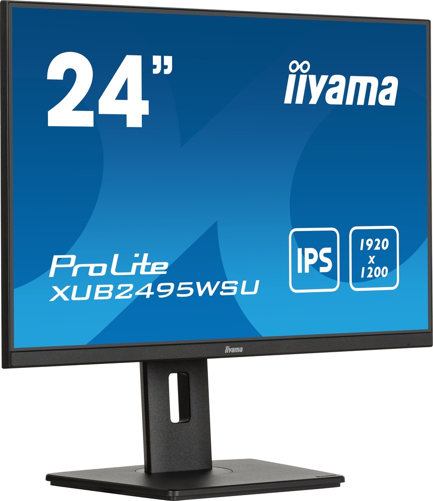 iiyama ProLite XUB2495WSU-B7 computer monitor 61.2 cm (24.1") 1920 x 1200 pixels WUXGA LED Black