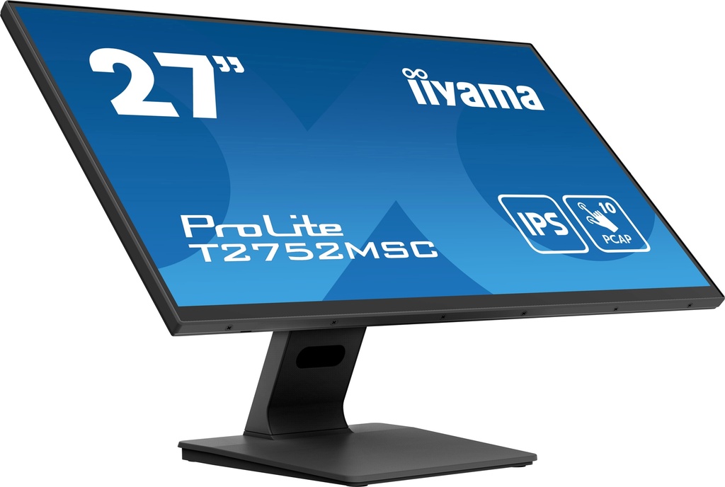 iiyama ProLite T2752MSC-B1 computer monitor 68.6 cm (27") 1920 x 1080 pixels Full HD LED Touchscreen Black