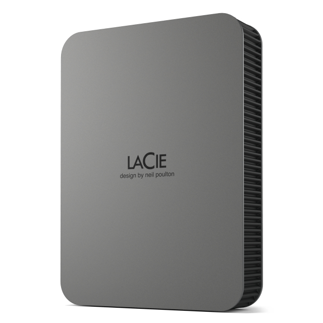 5TB LACIE MOBILE DRIVE SECURE USB 3.1-C SPACE GREY