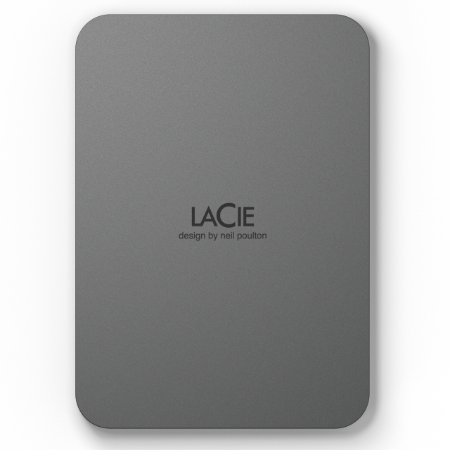 4TB LACIE MOBILE DRIVE SECURE USB 3.1-C SPACE GREY