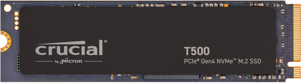 CRUCIAL T500 2TB PCIE GEN4 NVME M.2 SSD
